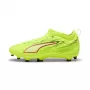 Puma Ultra 6 Match FG/AG jaunimo futbolo bateliai juoda balta raudona, dydis EU 36