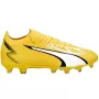 PUMA Ultra Match FG/AG futbolo bateliai - juoda/balta/auksinė - EU 43