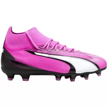 PUMA Ultra Pro FG/AG jaunimo futbolo bateliai juodi balti Ultra Blue