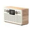 PURE ACOUSTICS Pure Classic H6 skaitmeninis radijas, DAB+/FM/interneto radijas, Bluetooth, Cotton White/Oak (ES/JK)
