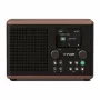 Pure Classic H4 DAB+ FM Radio su Bluetooth 5.3, Coffee Black/Walnut, 10W