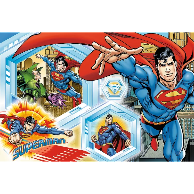 Dėlionė 300 – Nesunaikinamas Supermenas – Warner Superman Trefl 23032