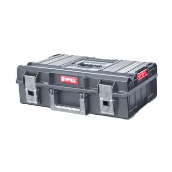 QBRICK SYSTEM ONE TECHNIK 200 modulinė įrankių dėžė 15.4L IP66 juoda/raudona