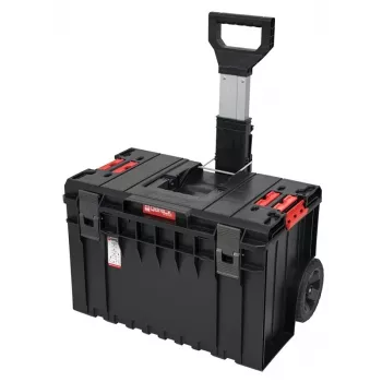 Qbrick System ONE Toolbox Cart - Black/Red, 50L, IP65, 100kg talpa