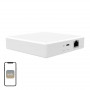 MOES MZHUB-MS ZigBee 3.0 Matter Thread Bluetooth Mesh išmanusis namų centras, baltas