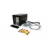 EXSYS EX-1012 išorinė 4 PCI lizdų plėtimo dėžė su PCIe x1 valdikliu