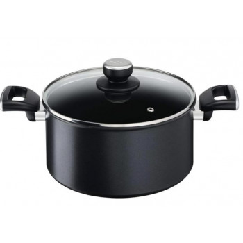 Tefal Unlimited G2554672 puodas su stikliniu dangčiu, 24 cm