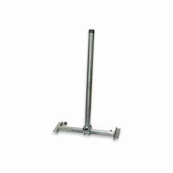 Televes SPAHA48/900E antenos tvirtinimas prie gegnių, 48 mm stiebas, 90 cm vamzdis, 87–120 cm tarpas