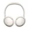 QCY H2S Lite White On-Ear Bluetooth Headphones