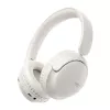 QCY H2S Lite White On-Ear Bluetooth Headphones