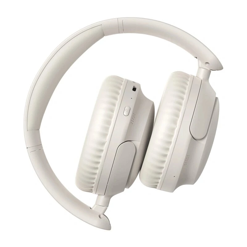 QCY H2S Lite White On-Ear Bluetooth Headphones