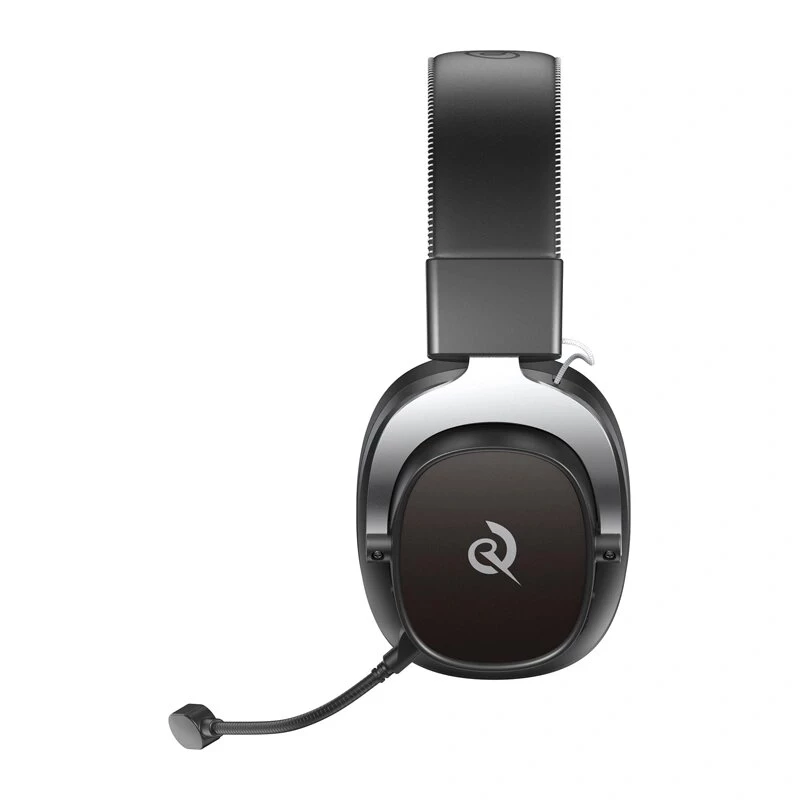QCY Heroad VT200 žaidimų ausinės - laidinės, 7.1 erdvinis garsas, 50 mm tvarkyklės, RGB LED, juodos