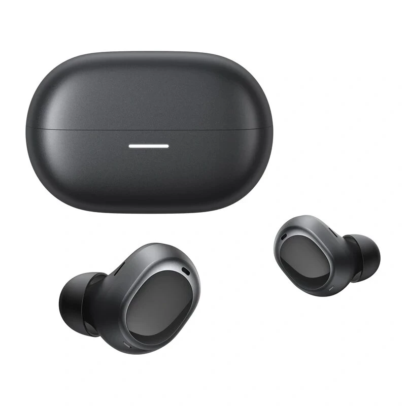 QCY Melobuds A30 belaidės ausinės (juodos) - aktyvus triukšmo slopinimas, Bluetooth 5.3, IPX5, 30H baterija