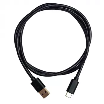 QNAP CAB-U310G10MAC USB 3.2 Gen 1 laidas, USB-A kištukas į USB-C kištuką, 1 m, juodas