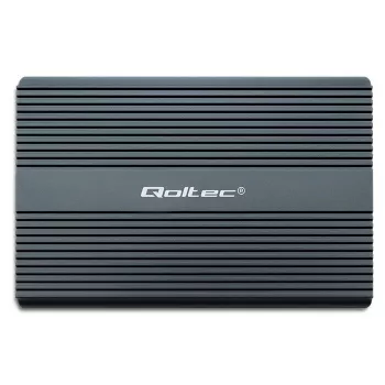 Qoltec Dual M.2 NVMe SATA SSD korpusas su USB-C 3.2 Gen 2, be įrankių aliuminis, palaiko 2x2TB, UASP, TRIM, 10Gbps