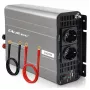 Qoltec modifikuotos sinusoidės įtampos keitiklis 12V į 230V 1500W/3000W su USB, suderinamas su LiFePO4 GEL AGM