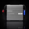 Qoltec grynos sinusoidės keitiklis 12V į 230V 2000W/4000W su LCD, USB, USB-C, suderinamas su LiFePO4/GEL/AGM
