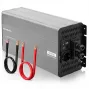 Qoltec grynos sinusoidės keitiklis 12V į 230V 4000W/8000W su USB ir LCD, suderinamas su LiFePO4/GEL/AGM