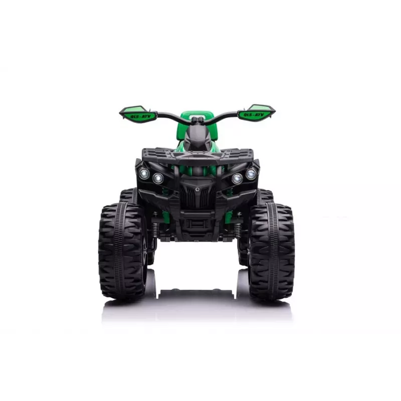 Quad QLS-3288 elektrinis keturratis su atrama, LED žibintais, MP3, žalias