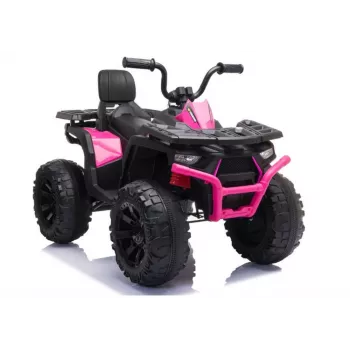 QUAD LOCK Electric Ride On Quad JC333 Pink LED Lights MP3