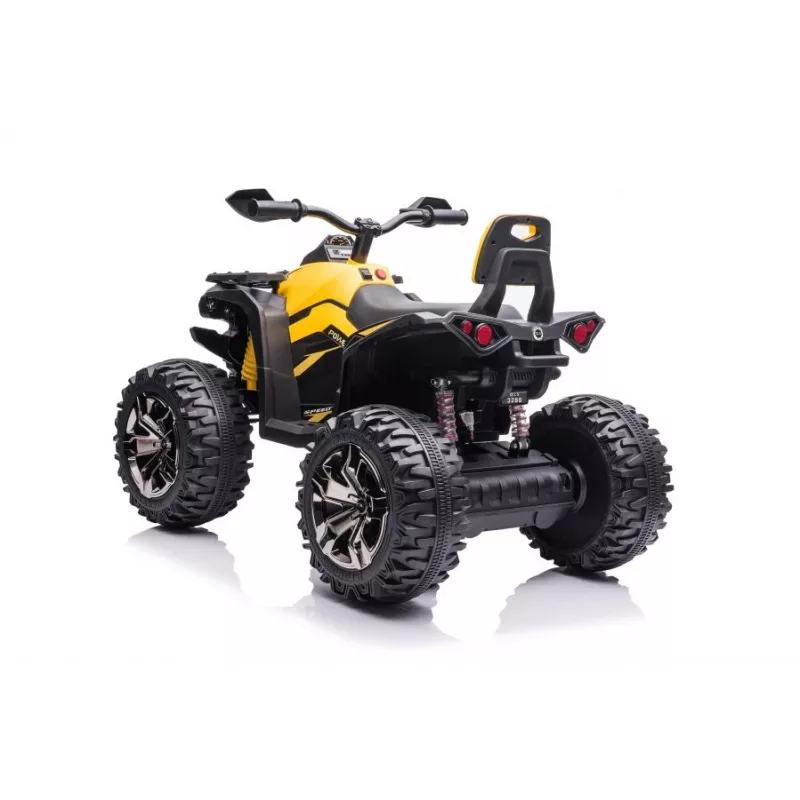QUAD LOCK Quad Battery Pack su atlošu QLS-3288 LED šviesa MP3 geltona
