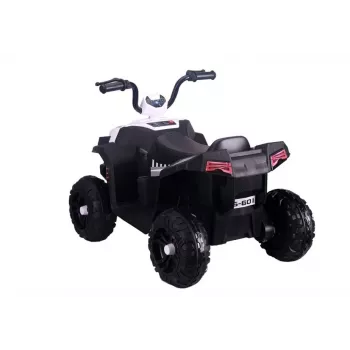 QUAD LOCK Quad Battery S601 vaikiškas visureigis su LED lemputėmis, baltas