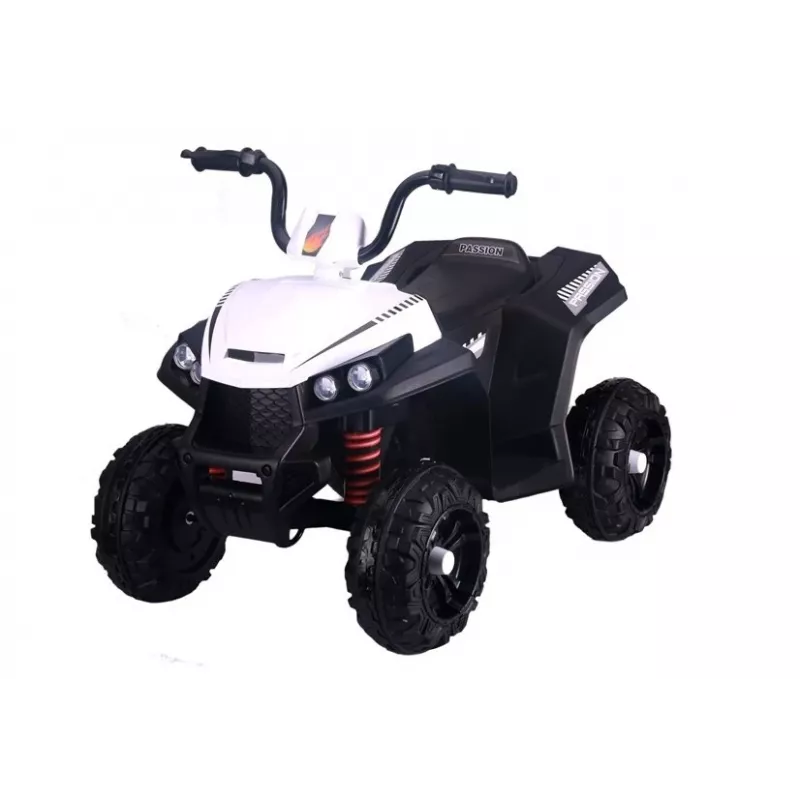 QUAD LOCK Quad Battery S601 vaikiškas visureigis su LED lemputėmis, baltas
