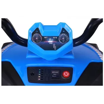 QUAD LOCK S601 Battery-Powered Terrain Vehicle EVA Wheels LED Lights Blue