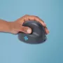 R-GO TOOLS R-Go HE Basic Medium belaidė ergonomiška vertikali pelė - 2.4 GHz optinė, 5 mygtukai, įkraunama, juoda
