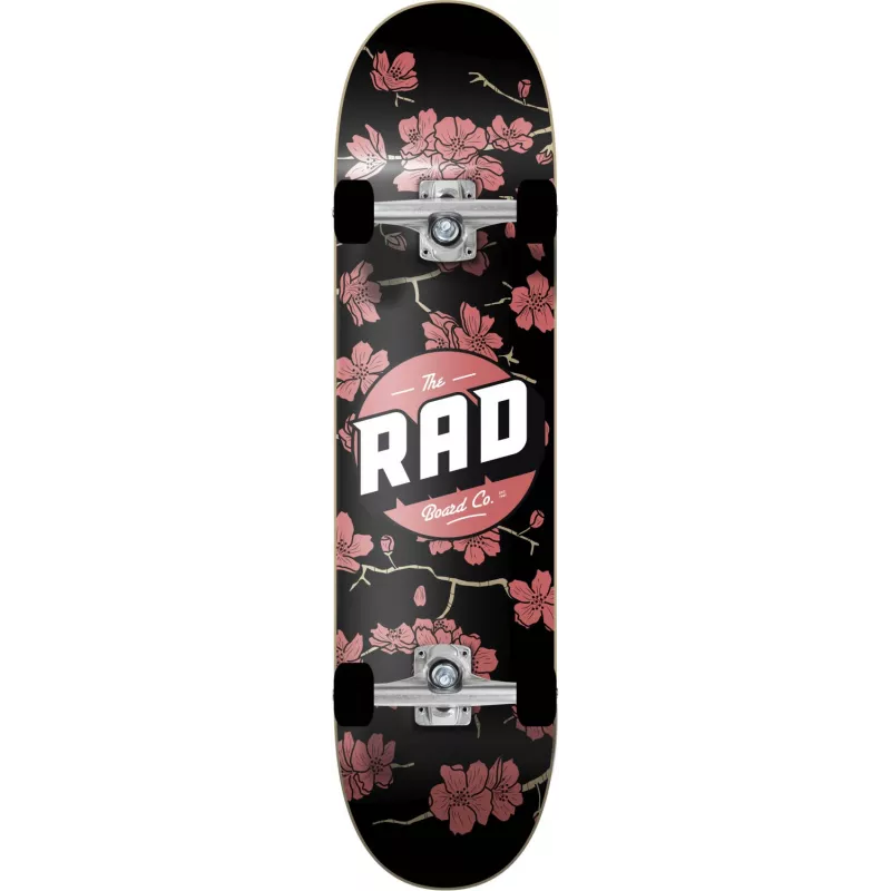 RAD Dude Crew Complete 8 Checkers Black Skateboard