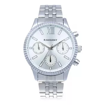 RADIANT Vyriškas analoginis kvarcinis laikrodis RA589701 44mm Nerūdijantis plienas Juodas ciferblatas