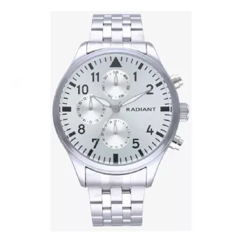 RADIANT Vyriškas analoginis kvarcinis laikrodis RA612707B 43mm Nerūdijantis plienas