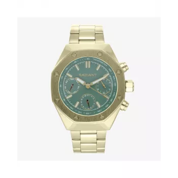 RADIANT Vyriškas kvarcinis analoginis laikrodis RA628703 44mm juodas nerūdijantis plienas