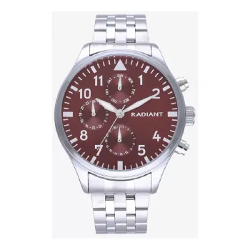 RADIANT Vyriškas Nerūdijančio Plieno Laikrodis RA612708 43mm Mėlynu Ciferblatu