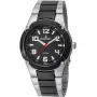RADIANT Vyriškas laikrodis RA318201 (48mm) - Nerūdijantis plienas, juodas ciferblatas, kvarcinis analoginis