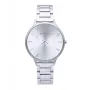 RADIANT RA608201 Vyriškas analoginis kvarcinis laikrodis 38mm nerūdijantis plienas mėlynas ciferblatas sidabrinė apyrankė