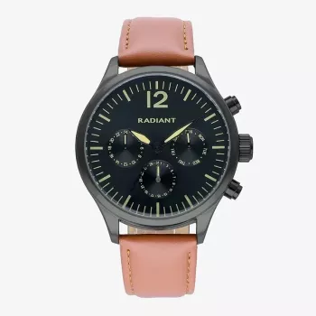 RADIANT RA641701 Vyriškas analoginis kvarcinis laikrodis 43mm nerūdijantis plienas mėlynas ciferblatas
