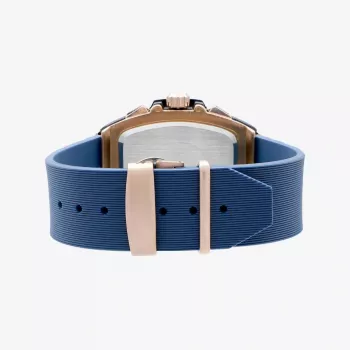 RADIANT RA655204 Vyriškas analoginis kvarcinis laikrodis 42mm Nerūdijantis plienas Juodas ciferblatas Odinis dirželis