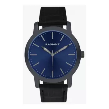 RADIANT RA656701 Vyriškas analoginis kvarcinis laikrodis 44mm nerūdijantis plienas mėlynas ciferblatas