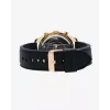 RADIANT RA668709 Vyriškas analoginis kvarcinis laikrodis 44mm juodu ciferblatu, odiniu dirželiu