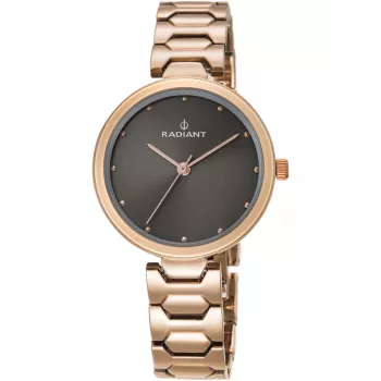 RADIANT Moteriškas laikrodis RA443202 34mm Sidabrinis Nerūdijantis Plienas Kvarcinis