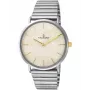 RADIANT Moteriškas laikrodis RA475203 38mm Rožinio aukso Milano tinklelio apyrankė Baltas ciferblatas