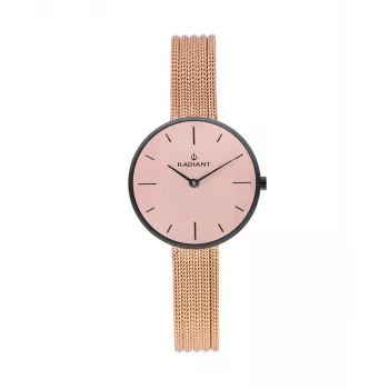RADIANT Moteriškas Laikrodis RA522604 32mm Rožinis Auksas Nerūdijantis Plienas Kvarcinis