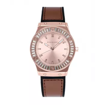 RADIANT moteriškas laikrodis RA633203 36mm nerūdijantis plienas sidabrinis kvarcinis analoginis