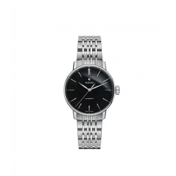 RADO Centrix Moteriškas Automatinis Laikrodis 31,8mm Juodas Ciferblatas Keraminė Apyrankė R22862154