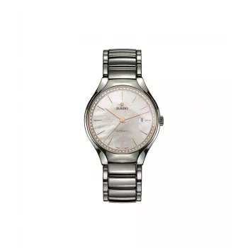 RADO HyperChrome Automatinis Chronografas Vyriškas Laikrodis 40mm Plasma Aukštųjų Technologijų Keramika Pilkas Ciferblatas R27057852