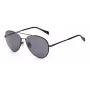 RAG&BONE MAN akiniai RNB1036GS8075 juodi pilki stačiakampiai 58mm