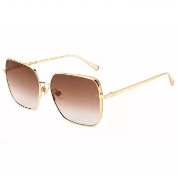 RAG&BONE Moteriški akiniai nuo saulės RNB1054GS010 - Juodas acetatinis rėmelis, pilki polikarbonatiniai lęšiai, 58 mm