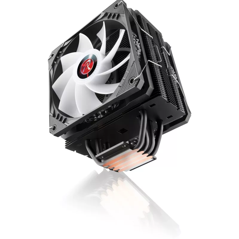 RAIJINTEK ELEOS 12 DUO RBW 120 mm viskas viename skysčio aušinimo CPU aušintuvas, juodas