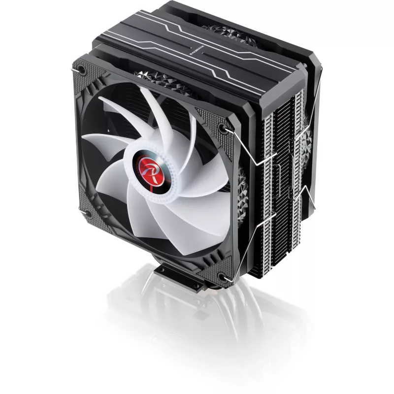 RAIJINTEK ELEOS 12 DUO RBW 120 mm viskas viename skysčio aušinimo CPU aušintuvas, juodas